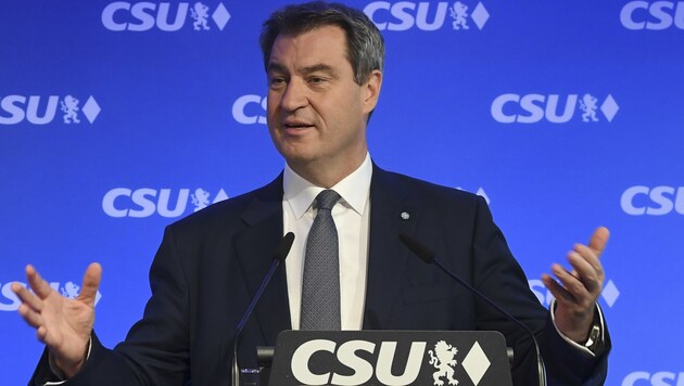 Der bayerische Ministerpräsident Markus Söder will unbürokratische Soforthilfen für Betriebe. (Bild: AFP)