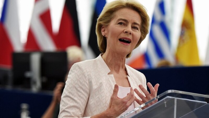 Ursula von der Leyen (Bild: APA/AFP/FREDERICK FLORIN)