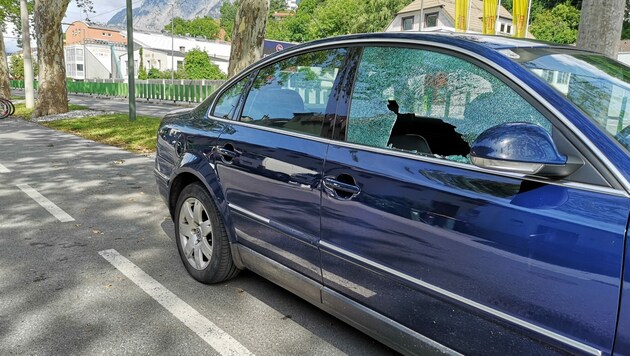 Auch in St. Andrä schlugen Einbrecher bei einem Auto die Seitenscheibe ein. (Symbolfoto) (Bild: zeitungsfoto.at)