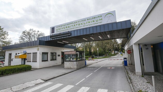 Die Christian-Doppler-Klinik in Salzburg (Bild: MARKUS TSCHEPP)