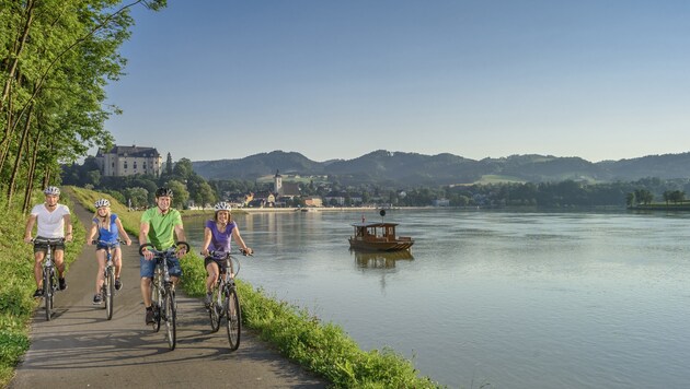 Mit dem Rad zu verreisen, ist ungebrochen beliebt. (Bild: WGD Donau Oberösterreich Tourismus/Hochhauser)