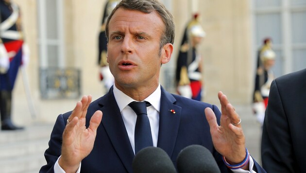 Emmanuel Macron (Bild: ASSOCIATED PRESS)
