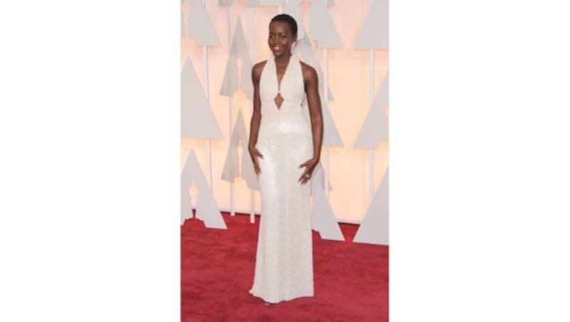 Lupita Nyong‘o bei der Oscarverleihung 2015 (Bild: www.PPS.at)