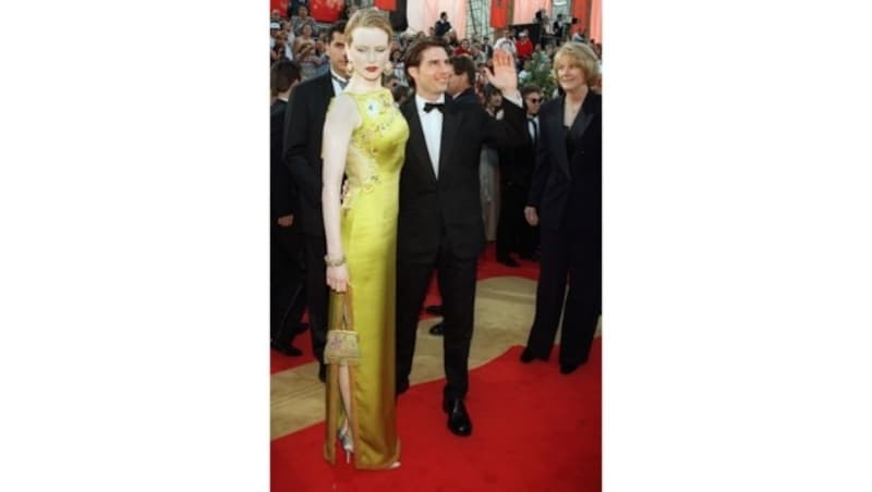 Nicole Kidman und Tom Cruise bei den Oscars 1997 (Bild: AFP)