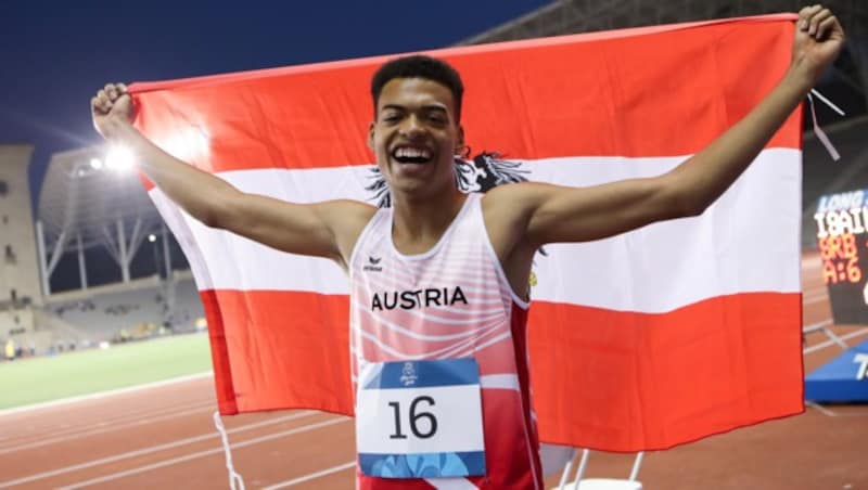 Oluwatosin Ayodeji - nach EYOF-Gold 2019 will er 2021 bei der U20-Klasse für Furore sorgen. (Bild: GEPA pictures)