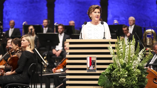 Festspiel-Präsidentin Helga Rabl-Stadler. (Bild: APA/FRANZ NEUMAYR/LEO)