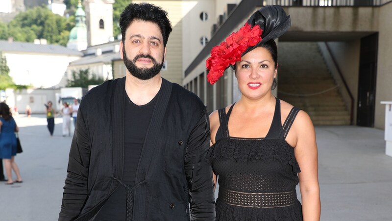 Die Opernsänger Yusif Eyvazov und Anna Netrebko waren sieben Jahre lang privat ein Paar  (Bild: APA/FRANZ NEUMAYR)