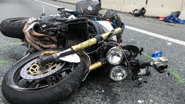 Vier Motorradfahrer mussten ins Krankenhaus geflogen werden (Symbolfoto).. (Bild: LIEBL Daniel/zeitungsfoto.at)