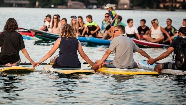 Letzte Welle für Verena aus Strobl (Bild: Mirja Geh)