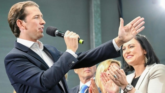 ÖVP-Chef Sebastian Kurz setzt bei der vorgezogenen Nationalratswahl auf bewährte Gesichter, neue Quereinsteiger sucht man auf der Bundesliste der Kandidaten vergebens. (Bild: APA/LUKAS HUTER)