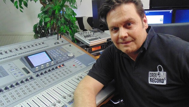 Drex Records-Chef Robert Draxler freut sich über den Auftrag (Bild: Drex Records)