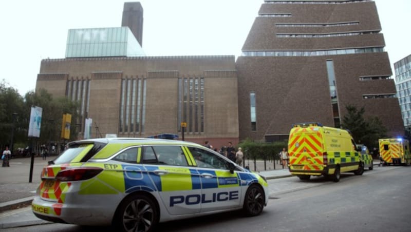 Das Tate Modern Art Museum war Ort des schrecklichen Zwischenfalls. (Bild: AP)