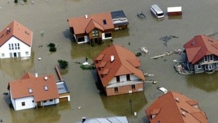 Hochwasser Waldviertel, Überschwemmung, Naturkatastrophe, Naturkatastrophen, Unwetter (Bild: KRONEN ZEITUNG)