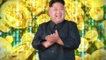 Diktator Kim Jong Un soll seit Jahren auf Kryptogeld setzen, um die klammen nordkoreanischen Staatskassen zu füllen. (Bild: APA/AFP/KCNA VIA KNS/STR, stock.adobe.com, krone.at-Grafik)