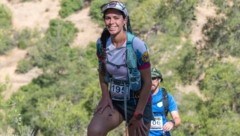 Natalie Christopher während des Atsas Mountain Race auf Zypern. Die 35-Jährige war leidenschaftliche Bergläuferin. (Bild: AP)