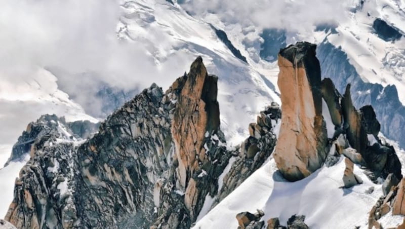 Faszinierende Bergwelt rund um Chamonix (Bild: Wallner Hannes/Kronenzeitung)