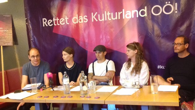 Thomas Diesenreiter, Verena Humer (Linz), Thomas Kern (Steyr), Sarah Praschak, Günter Ziehlinger (Linz) - am Foto von links. (Bild: LiveBild)