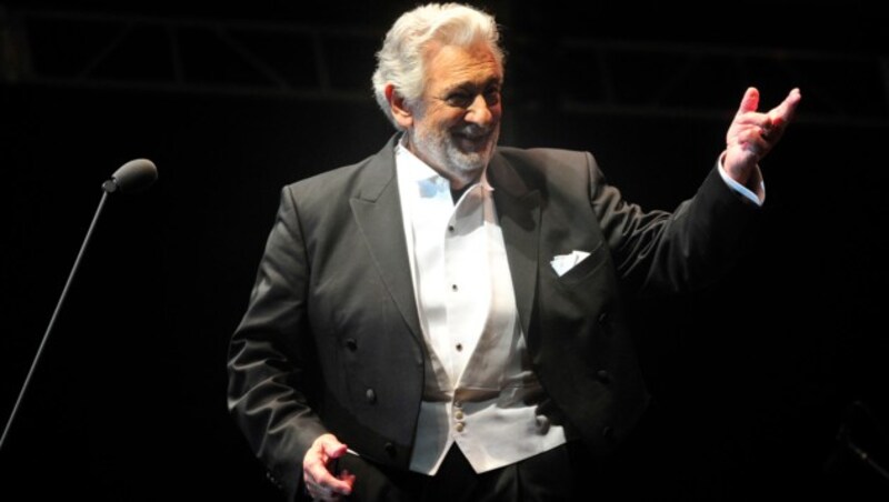 Placido Domingo bei einem Auftritt in Mexiko 2018 (Bild: Fermin Soto / EFE / picturedesk.com)