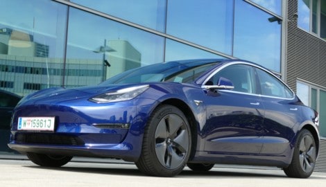 Teslas Model 3 ist das Schlusslicht bei den zwei- bis dreijährigen Autos. (Bild: Stephan Schätzl)