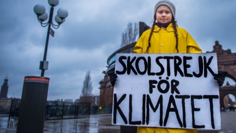 Greta Thunberg (Bild: AFP)