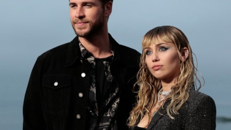 Liam Hemsworth und Miley Cyrus (Bild: AFP)