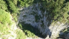 In der Mauthner Klamm starteten die beiden ihre Wanderung. (Bild: LPD Kärnten)