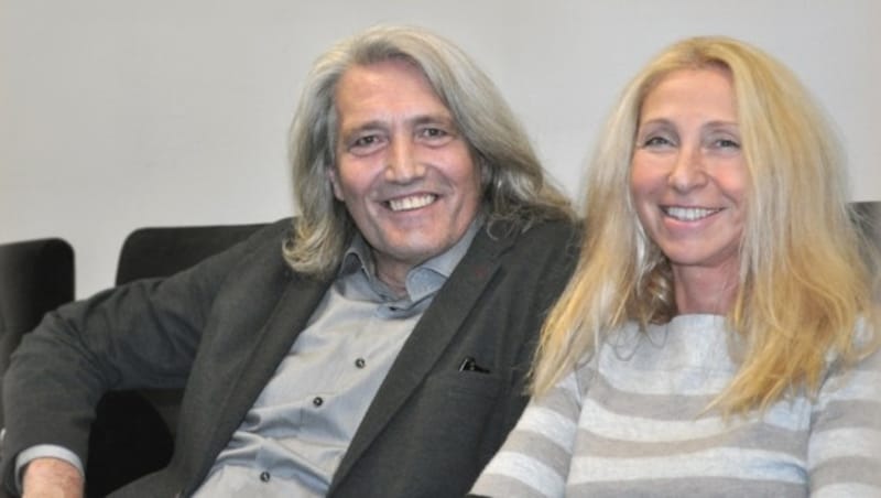 Erfolgreiches Filmemacher-Gespann: Elisabeth Escher mit Regisseur Andreas Gruber (Bild: privat)