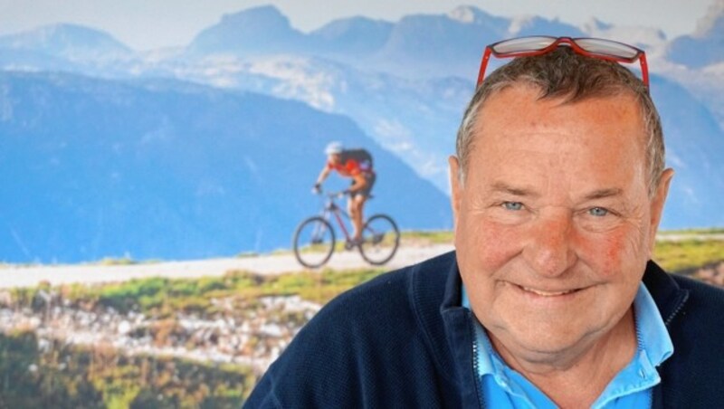 Intersport-Händler Michael Tatschl hofft, dass viele Mountainbiker auf die Koralpe kommen. (Bild: Wallner Hannes/Kronenzeitung)