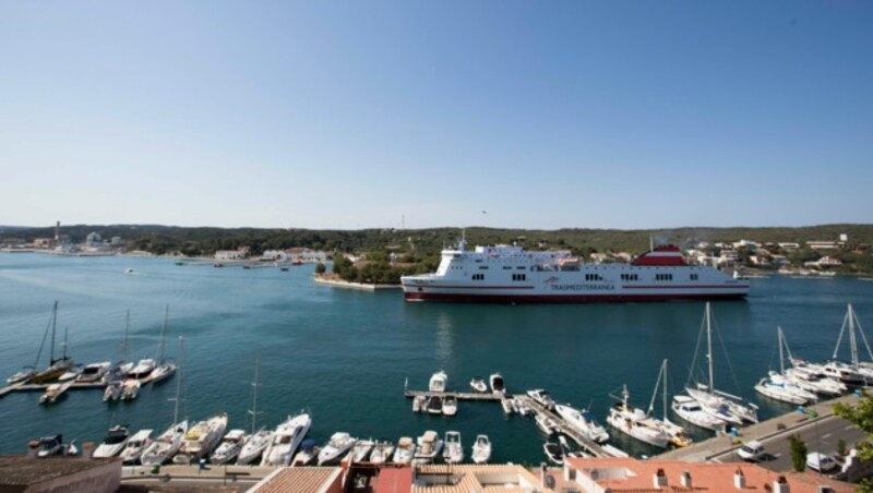 Der Hafen von Menorca (Bild: AFP)