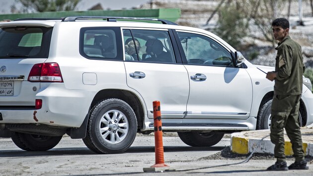 Die deutsche Delegation übernahm an der irakisch-syrischen Grenze vier Kinder, deren Eltern aus Deutschland stammten und Verbindungen zum IS hatten. (Bild: AFP)