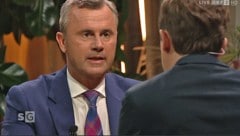 Norbert Hofer im ORF-„Sommergespräch“ (Bild: Screenshot ORF)