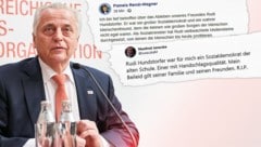 Österreich trauert um Rudolf Hundstorfer (Bild: BSO/Leo Hagen, twitter.com, krone.at-Grafik)