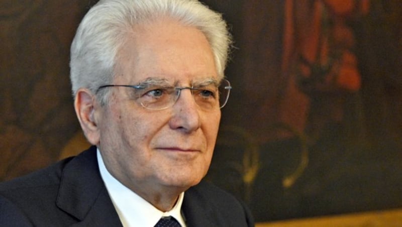 Staatsoberhaupt Mattarella (Bild: APA/HANS PUNZ)