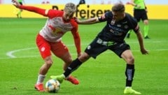 Sandi Lovric (r.) kickte im Frühjahr noch für Sturm. Nun spielt er in der Schweiz bei Lugano. (Bild: Kronen Zeitung)