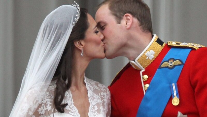 2011 heiratete Kate ihren William. (Bild: dpa/Kay Nietfeld)