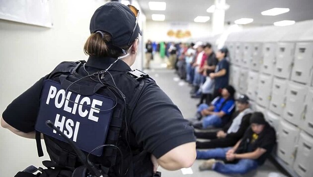 (Bild: APA/AFP/US Immigration and Customs Enforcement/HO)