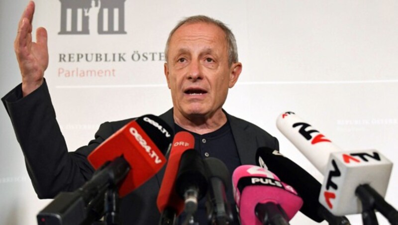 JETZT-Gründer und Spitzenkandidat Peter Pilz (Bild: APA/LUKAS HUTER)