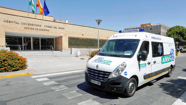 In diesem Spital in Sevilla starb eine 90-jährige Frau an den Folgen der Ansteckung mit Listerien. (Bild: EPA)