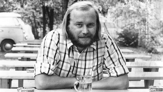 Mit dem „Hödlmoser“ wurde er zum Skandalautor wider Willen: Reinhard P. Gruber anno 1973 (Bild: Gino Molin)