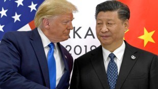 US-Präsident Donald Trump und Chinas Staatschef Xi Jinping (Archivbild)