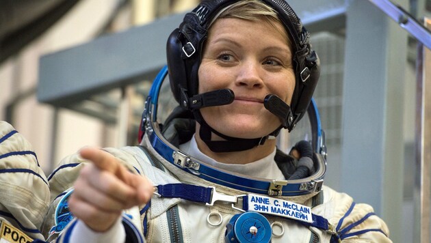 Die Astronautin Anne McClain (Bild: AFP)