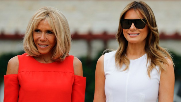 G7-Ladys: Brigitte Macron glänzte als Gastgeberin | krone.at