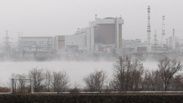 Das Kernkraftwerk Süd-Ukraine bei Juschnoukraijnsk (Bild: AFP)