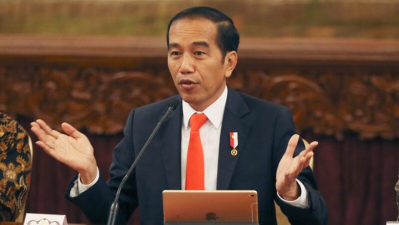 Indonesiens Präsident Joko Widodo (Bild: AP)