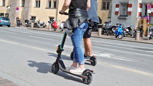 In Wien sorgten E-Scooter immer wieder für Probleme. (Bild: Christof Birbaumer, Kronenzeitung)