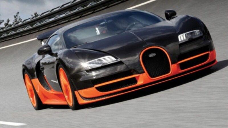 Ein schlicht irres Auto: Der über 1.000 PS starke Bugatti Veyron, hier in der Version Super Sport (Bild: Volkswagen)