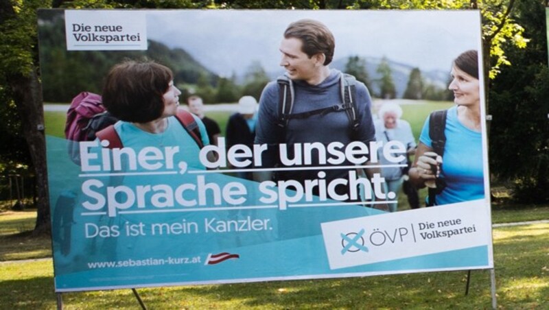 Diesen Slogan verwendete die FPÖ schon zu Zeiten von Jörg Haider. (Bild: APA/GEORG HOCHMUTH)