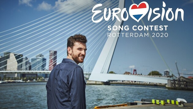 Der Song Contest hätte 2020 in Rotterdam stattfinden sollen. (Bild: twitter.com/Eurovision)