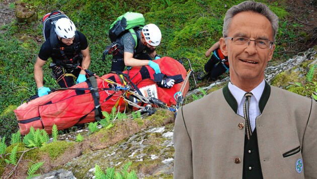 Balthasar Laireiter, Landesleiter der Salzburger Bergrettung (Bild: Bergrettung Tirol)