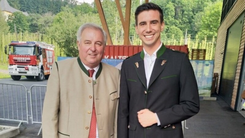 Hermann Schützenhöfer und Mark Mateschitz (Bild: zVg)